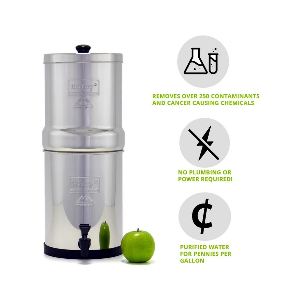 Water Filter: Berkey Crown 6 gallon - Picture 2 of 4
